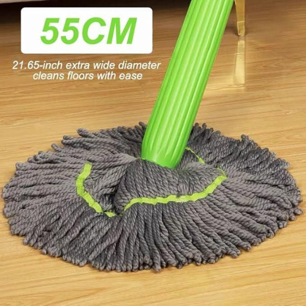 Self-Wringing Spin Mop