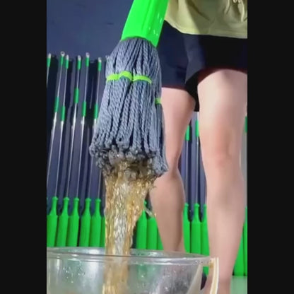 Self-Wringing Spin Mop